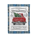 Tartan Blanket Vintage Red Truck with Christmas Tree Family Scottish Clan Napier Ancient plaid blanket, red plaid blanket, buffalo plaid blanket, green plaid blanket, plaid fleece blanket, blue plaid blanket, red tartan blanket, tartan plaid blanket, black and white plaid blanket, , christmas plaid blanket, orange plaid blanket, tartan plaid throw blanket, pink plaid blanket, brown plaid blanket, buffalo check blanket