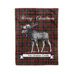 Tartan Blanket With Moose Clan Graham Red Plaid Blanket Tartan Plaid Fleece Blanket, Christmas Blanket, tartan blanket, plaid blanket, red plaid blanket, buffalo plaid blanket, green plaid blanket, plaid fleece blanket, blue plaid blanket, red tartan blanket, tartan plaid blanket, black and white plaid blanket, christmas plaid blanket, orange plaid blanket, tartan plaid throw blanket, pink plaid blanket, brown plaid blanket, buffalo check blanket