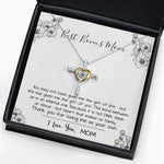 Cross Dancing Necklace - Mom Necklace, Stepmom Necklace, Bonus Mom Necklace, Mother's Day Gift For Step Mom Necklace