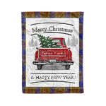 Tartan Blanket Vintage Red Truck with Christmas Tree Family Scottish Clan Balfour Modern plaid blanket, red plaid blanket, buffalo plaid blanket, green plaid blanket, plaid fleece blanket, blue plaid blanket, red tartan blanket, tartan plaid blanket, black and white plaid blanket, , christmas plaid blanket, orange plaid blanket, tartan plaid throw blanket, pink plaid blanket, brown plaid blanket, buffalo check blanket