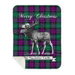 Scotstee Shop Plaid Tartan Blanket With Moose Clan MacArthur Milton Plaid Blanket, plaid blanket australia,plaid blanket canada,plaid christmas blanket,plaid fleece sherpa blanket,plaid sherpa blanket canada,plaid sherpa blanket lipstick,plaid sherpa blanket pink,plaid sherpa blanket queen