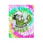 Scotstee Shop - Scotstee Shop Blanket Funny Alien Monster Chef Halloween Outfit for Costume Party Hippie Rainbow Fleece Blanket