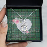 Rising Phoenix Necklace - Valentine Necklace Clan Ross Hunting Ancient Tartan Gift for Girlfriend, Gift for My Wife Rising Phoenix Necklace