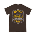 Vintage Made In 1948 Years Old Birthday Gift Birthday Shirt Made in 1948 T Shirt - Scotstee Shop