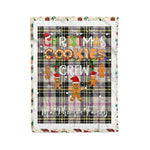 Personalized Gift Tartan Plaid Blanket Clan MacPherson Dress Ancient With Christmas Cookie Baking Crew Christmas Gift Blanket, Plaid Blanket, Christmas Fleece Blanket, Christmas Blanket, Tartan Blanket, Scottish Blanket, Scotland Blanket, Family Name Blanket, Custom Blanket, Personalized Blanket
