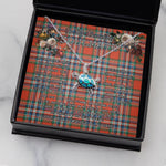 Sea Turtle Necklace To My Beautiful Soulmate Necklace In Your Eyes I Have Found My Home Clan MacFarlane Ancient Tartan Blue Turtle Necklace