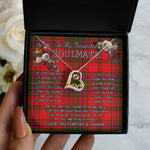 To My Beautiful Soulmate Necklace In Your Eyes I Have Found My Home Clan MacDougall Tartan Forever Love Necklace