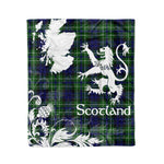Tartan Plaid Fleece Blanket Tartan Blanket Thistle and Lion Scottish Clan MacNeill Of Colonsay Hunting Plaid Blanket, tartan blanket, plaid blanket, red plaid blanket, buffalo plaid blanket, green plaid blanket, plaid fleece blanket, blue plaid blanket, red tartan blanket, tartan plaid blanket, black and white plaid blanket, christmas plaid blanket, orange plaid blanket, tartan plaid throw blanket, pink plaid blanket, brown plaid blanket, buffalo check blanket