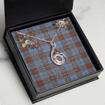 To My Beautiful Soulmate Necklace In Your Eyes I Have Found My Home Clan Anderson Modern Tartan Rising Phoenix Necklace