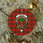 Cairns Scottish Clan Plaid Ornament Gift. Christmas Tree Ornament Cairns Clan Tartan Ornament Great Christmas Ornaments Gift - Scotstee Shop