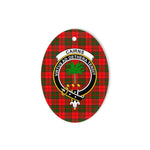 Cairns Scottish Clan Plaid Ornament Gift. Christmas Tree Ornament Cairns Clan Tartan Ornament,  ceramic ornament, personalized christmas ornaments, christmas tree ornaments, christmas door decorations, Plaid Ornament, Tartan Ceramic Ornament