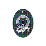 Calder Scottish Clan Badge Plaid Ornament Gift. Christmas Tree Ornament Calder Tartan Ornament,  ceramic ornament, personalized christmas ornaments, christmas tree ornaments, christmas door decorations, Plaid Ornament, Tartan Ceramic Ornament