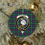 Calder Scottish Clan Plaid Ornament Gift. Christmas Tree Ornament Calder Clan Tartan Ornament Great Christmas Ornaments Gift - Scotstee Shop