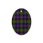 Cameron Of Erracht Modern Tartan Oval Ornaments, Christmas Tree Ornament, Plaid Christmas Ornaments, Ceramic Oval Christmas Tree Decoration, Tartan Oval Ornaments, Christmas Tree Ornament, Plaid Christmas Ornaments, Ceramic Oval Christmas Tree Decoration