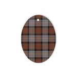 Cameron Of Erracht Weathered Tartan Oval Ornaments, Christmas Tree Ornament, Plaid Christmas Ornaments, Ceramic Oval Christmas Tree Decoration, Tartan Oval Ornaments, Christmas Tree Ornament, Plaid Christmas Ornaments, Ceramic Oval Christmas Tree Decoration