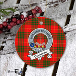 Cameron Scottish Clan Badge Plaid Ornament Gift. Christmas Tree Ornament Cameron Clan Tartan Ornament Great Christmas Ornaments Gift - Scotstee Shop