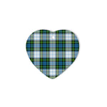Campbell Dress Tartan Heart Ornaments, Christmas Tree Ornament, Plaid Christmas Ornaments, Ceramic Heart Christmas Tree Decoration, Christmas Ornament, Plaid Ornament, Tartan Ornament, Buffalo Plaid Ornament