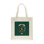 Canvas Tote Bags Royal Lammie Clan Badge Tartan Plaid Tote Bag - Scotstee Shop
