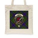 Canvas Tote Bags Royal Scottish Adam Clan Badge Tartan Plaid Tote Bag - Scotstee Shop
