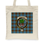 Canvas Tote Bags Royal Scottish Anderson Clan Badge Tartan Plaid Tote Bag - Scotstee Shop