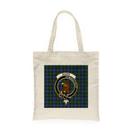 Canvas Tote Bags Royal Scottish Baird Clan Badge Tartan Plaid Tote Bag - Scotstee Shop