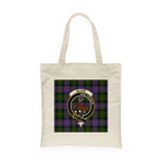 Canvas Tote Bags Royal Scottish Blair Modern Clan Badge Tartan Plaid Tote Bag - Scotstee Shop
