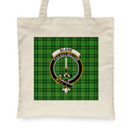 Canvas Tote Bags Royal Scottish Blane Clan Badge Tartan Plaid Tote Bag - Scotstee Shop