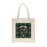 Canvas Tote Bags Royal Scottish Blyth Clan Badge Tartan Plaid Tote Bag - Scotstee Shop