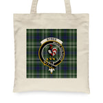 Canvas Tote Bags Royal Scottish Blyth Clan Badge Tartan Plaid Tote Bag - Scotstee Shop