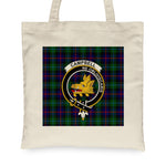 Canvas Tote Bags Royal Scottish Campbell Of Cawdor Modern Clan Badge Tartan Plaid Tote Bag - Scotstee Shop