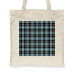 Canvas Tote Bags Royal Scottish Clark Ancient Clan Badge Tartan Plaid Tote Bag - Scotstee Shop