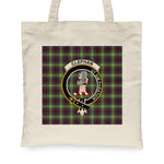 Canvas Tote Bags Royal Scottish Clephan Clan Badge Tartan Plaid Tote Bag - Scotstee Shop