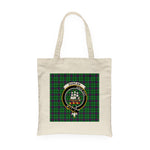 Canvas Tote Bags Royal Scottish Duncan Clan Badge Tartan Plaid Tote Bag - Scotstee Shop