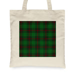 Canvas Tote Bags Royal Scottish Fife District Clan Badge Tartan Plaid Tote Bag - Scotstee Shop