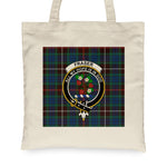 Canvas Tote Bags Royal Scottish Fraser Hunting Ancient Clan Badge Tartan Plaid Tote Bag - Scotstee Shop