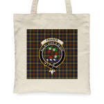 Canvas Tote Bags Royal Scottish Fraser Hunting Clan Badge Tartan Plaid Tote Bag - Scotstee Shop