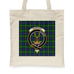 Canvas Tote Bags Royal Scottish Gordon Modern Clan Badge Tartan Plaid Tote Bag - Scotstee Shop