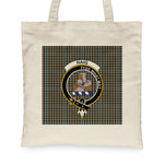 Canvas Tote Bags Royal Scottish Haig Gray Clan Badge Tartan Plaid Tote Bag - Scotstee Shop