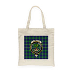 Canvas Tote Bags Royal Scottish Hamilton Hunting Clan Badge Tartan Plaid Tote Bag - Scotstee Shop