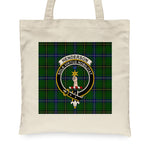 Canvas Tote Bags Royal Scottish Henderson Modern Clan Badge Tartan Plaid Tote Bag - Scotstee Shop