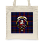 Canvas Tote Bags Royal Scottish Home Modern Clan Badge Tartan Plaid Tote Bag - Scotstee Shop