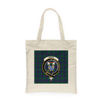 Canvas Tote Bags Royal Scottish Hope Clan Badge Tartan Plaid Tote Bag - Scotstee Shop