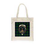 Canvas Tote Bags Royal Scottish Keith Modern Clan Badge Tartan Plaid Tote Bag - Scotstee Shop