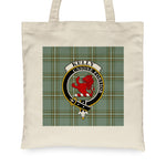 Canvas Tote Bags Royal Scottish Kelly Clan Badge Tartan Plaid Tote Bag - Scotstee Shop