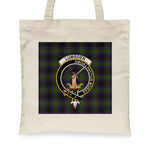 Canvas Tote Bags Royal Scottish Lumsden Hunting Clan Badge Tartan Plaid Tote Bag - Scotstee Shop