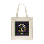 Canvas Tote Bags Royal Scottish Lumsden Hunting Clan Badge Tartan Plaid Tote Bag - Scotstee Shop