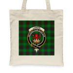 Canvas Tote Bags Royal Scottish Lundin Clan Badge Tartan Plaid Tote Bag - Scotstee Shop