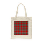 Canvas Tote Bags Royal Scottish MacBean Clan Badge Tartan Plaid Tote Bag - Scotstee Shop