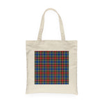 Canvas Tote Bags Royal Scottish MacBeth Modern Clan Badge Tartan Plaid Tote Bag - Scotstee Shop