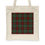 Canvas Tote Bags Royal Scottish MacDiarmid Modern Clan Badge Tartan Plaid Tote Bag - Scotstee Shop